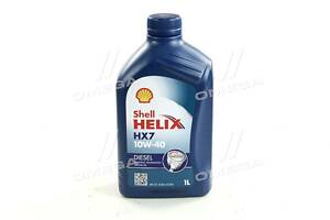 Олива моторна SHELL Helix Diesel HX7 SAE 10W-40 (Каністра 1л) 4107464 UA51