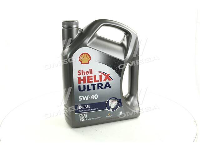 Олива моторна SHELL Helix Diesel Ultra SAE 5W-40 (Каністра 4л) 4107460 UA51