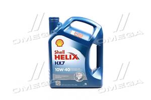 Олива моторна SHELL Helix HX7 SAE 10W-40 (Каністра 5л) 550053738 UA51