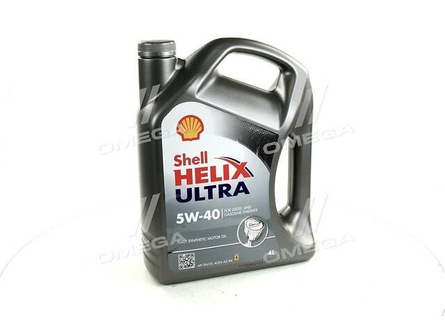 Олива моторна SHELL Helix Ultra SAE 5W-40 (Каністра 4л) 4107152 UA51