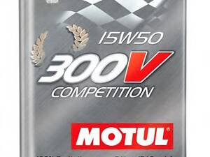 Олива Motul 300CV Competition SAE 15W50 2L 4Т(для раритетних авто з відреставрованим двигуном) 104244