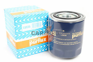 Оливний фільтр PURFLUX LS935 , HYUNDAI H-1, H350, Porter, Terracan, 2.5TD, 97-