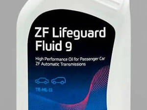 Олія трансмісії Zf lifeguard fluid 9 1l, AA01500001