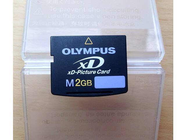 Olympus xD-Picture Card M2Gb карта пам'яті фотоапарата фотокамери фото - Фото 1