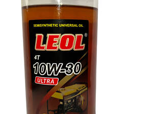 Олива для генераторів 10w-30 4Т 1л (0,9л) ЛЕОЛ