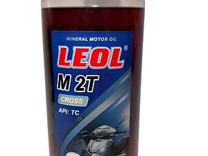 Олива двотактна M 2Т 1л SAE 30 ТС (0,9л) ЛЕОЛ CROSS