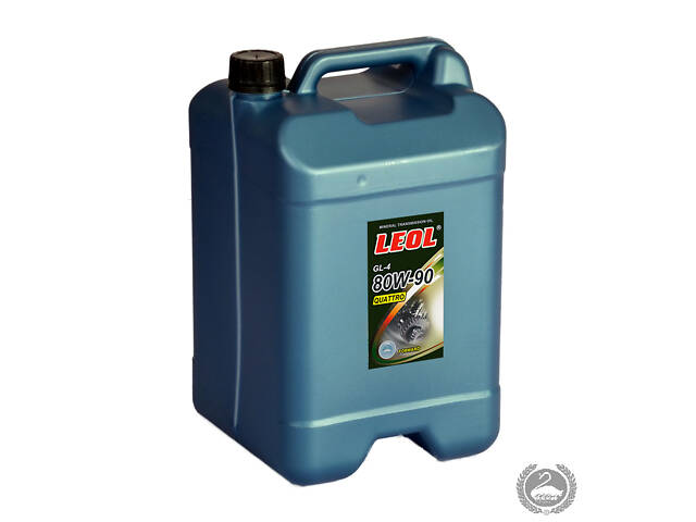 Олива (масло) 80W-90 GL-4 10 л. трансмісійна Леол Quattro форвард - Фото 1