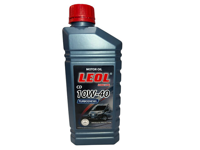 Олива (масло) турбодизель 10W-40 CD 1 л. ЛЕОЛ TURBODIESEL - Фото 1