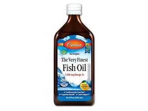 Омега 3 Carlson Labs Norwegian The Very Finest Fish Oil 16.9 fl oz 500 ml Natural Lemon Flavor