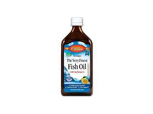 Омега 3 Carlson Labs Norwegian The Very Finest Fish Oil 16.9 fl oz 500 ml Natural Lemon Flavor