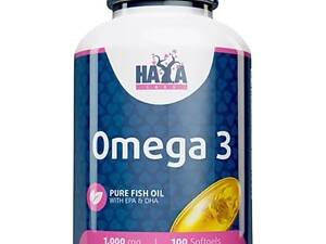 Омега-3 Haya Labs Omega 3 1000 mg 100 софт гель (1091-818 828)