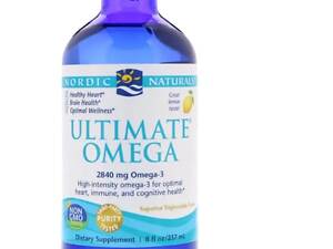 Омега 3 Nordic Naturals Ultimate Omega, 8 fl oz 237 ml Lemon NOR-02793