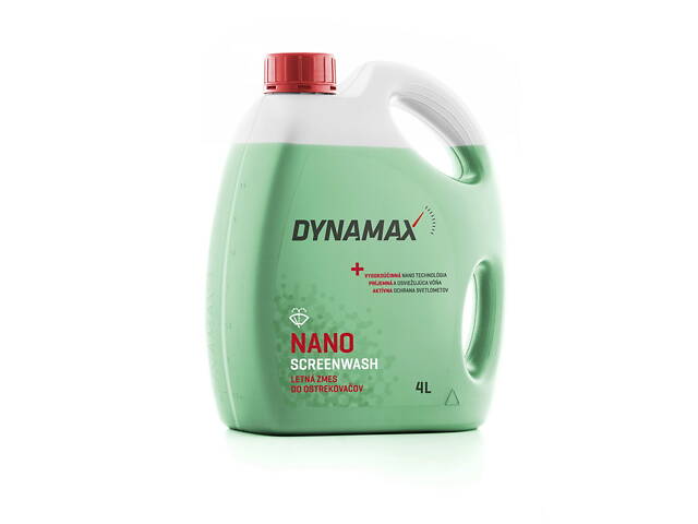 Омивач скла літній DYNAMAX NANO MELON KIWI GREEN (4L)