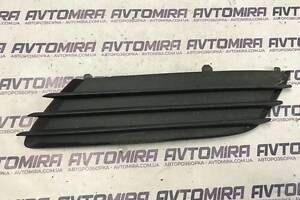 Решітка переднього бампера ліва Opel Astra H 2004-2007 375768702