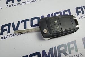 Ключ замку запалювання Opel Astra J 2009-2015 93196549