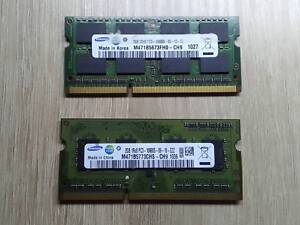 Оперативна пам'ять 2х2GB: Samsung - DDR3 / PC3-10600S / 1RX8