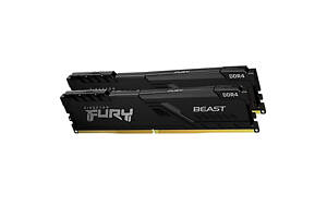 Оперативна пам'ять Kingston Fury Beast 32GB (2x16Gb) DDR4 3200 MHz