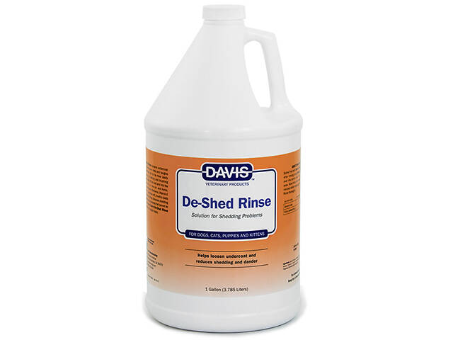 Ополаскиватель для облегчения линьки у собак и котов Davis De-Shed Rinse 3.785 л (87717904470) - Фото 1