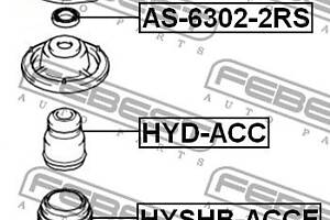 Опора амортизатора HYUNDAI GETZ (TB) / HYUNDAI ACCENT (X-3) 1994-2017 г.