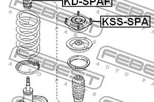 Опора амортизатора KIA SHUMA (FB) / KIA CERATO (FB) / KIA CARENS (FC) 1996-2011 г.