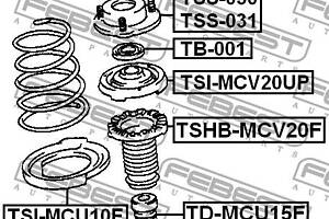 Опора амортизатора LEXUS RX (MCU15) / TOYOTA CAMRY (_V3_) 1994-2008 г.