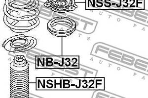 Опора амортизатора NISSAN QUEST (E52) / NISSAN TEANA (J32) 2007-2014 г.