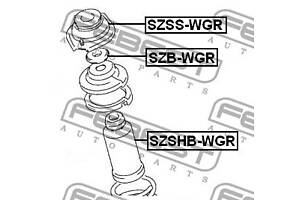 Опора амортизатора SUZUKI KEI / SUZUKI CARRY / SUZUKI LIANA 1995-2015 г.