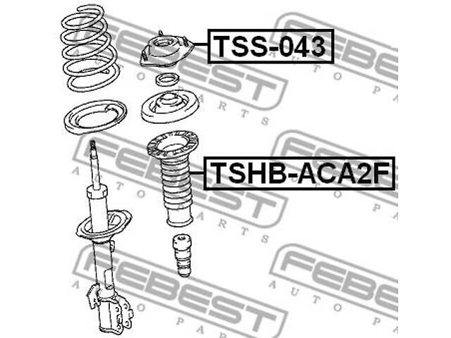 Опора амортизатора TOYOTA RAV 4 (_A2_) 2000-2005 г.