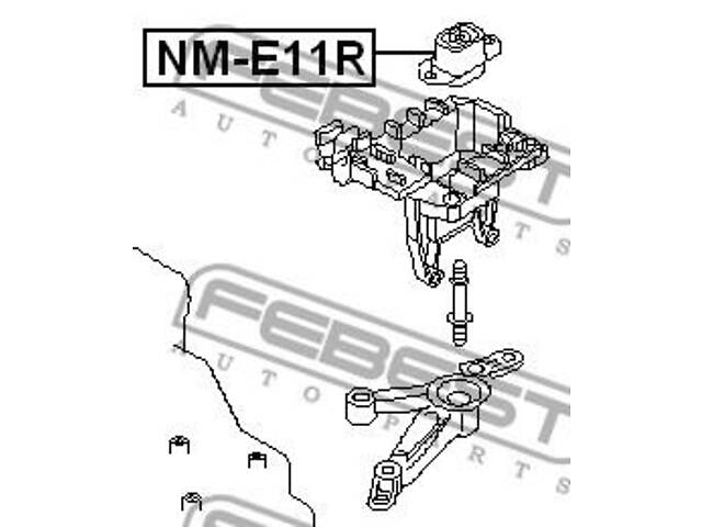 Опора двигателя / КПП DACIA LOGAN / NISSAN NV200 / DACIA DUSTER 2000-2019 г.