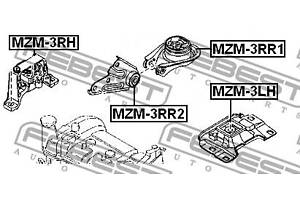 Опора двигателя / КПП FORD KUGA / FORD FOCUS / MAZDA 3 (BL) 1998-2020 г.