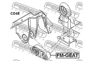 Опора двигателя / КПП FORD MONDEO (B5Y) 2000-2007 г.