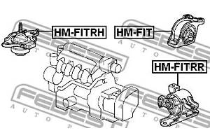 Опора двигателя / КПП HONDA CITY (GD_) 2001-2009 г.