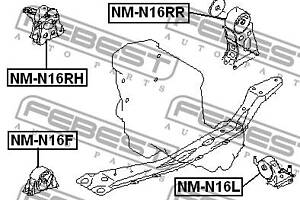 Опора двигателя / КПП NISSAN AD (Y11) / NISSAN SUNNY (N16) 1995-2014 г.