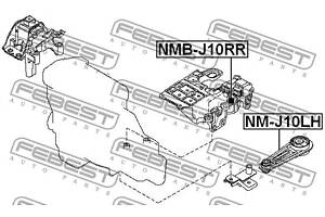 Опора двигателя / КПП NISSAN X-TRAIL (T31) 2006-2018 г.