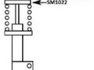 Опора переднього амортизатора на S60, S80, XC70, XC90