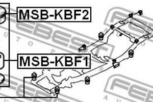 Опора підрамника MITSUBISHI PAJERO SPORT (KH_, KG_) 2004-2018 г.