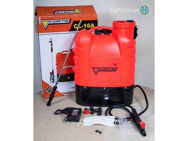 Опрыскиватель аккумуляторный 16 л Forte CL-16A - Фото 3