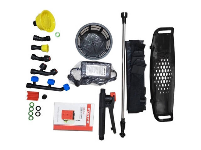 Обприскувач Forte акумуляторний KF-16 8АН/12V, 2-4 бар, 16л (121871) - Фото 7