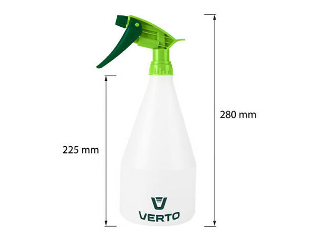 Обприскувач Verto ручний, пластик, 1л (15G546) - Фото 10