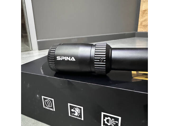 Оптичний приціл Spina Optics SCOL-7, 2.5-20x50 SF IR, з кріпленням (кільця), підсвічування - Фото 4