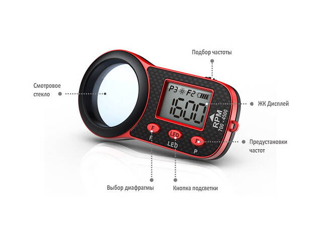 Оптический тахометр SkyRC Helicopter Optical Tachometer для р/у вертолетов (SK-500010) - Фото 2