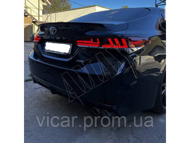 Оптика заднего вида, фонари-сетодиодные (RED-LED) Toyota Camry 70 (2018-2022)