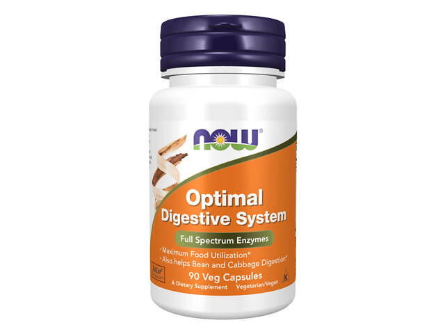 Optimal Digestive System - 90 vcaps - Фото 1