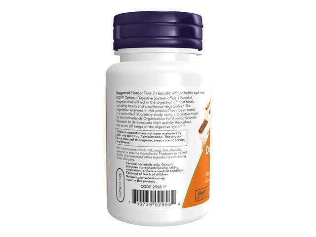Optimal Digestive System - 90 vcaps - Фото 3