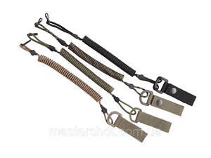 ОПТом Тренчик-карабин, шнур страховочный витой,шнур спиральный паракорд оптом, в наличии 6 цветов ms