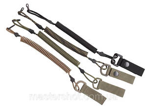 ОПТом Тренчик-карабин, шнур страховочный витой,шнур спиральный паракорд оптом, в наличии 6 цветов ms