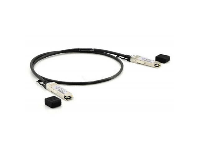 Оптичний патчкорд Alistar QSFP to QSFP 40G Directly-attached Copper Cable 3M (DAC-QSFP-40G-3M) - Фото 1