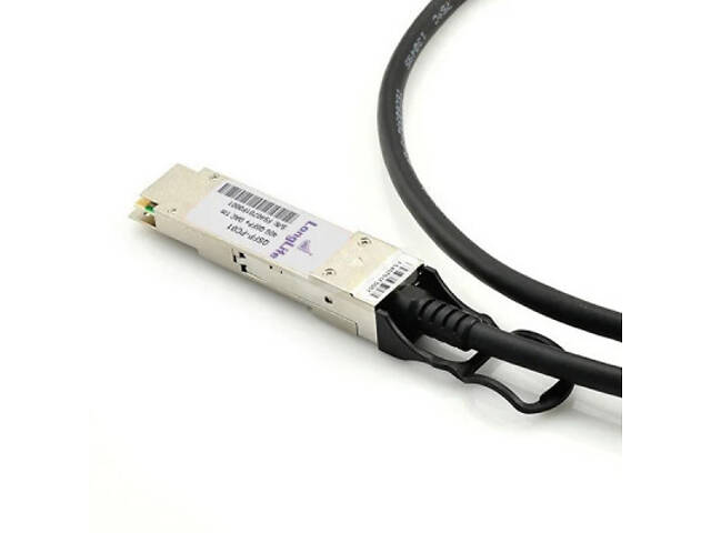 Оптичний патчкорд Alistar QSFP to QSFP 40G Directly-attached Copper Cable 3M (DAC-QSFP-40G-3M) - Фото 3