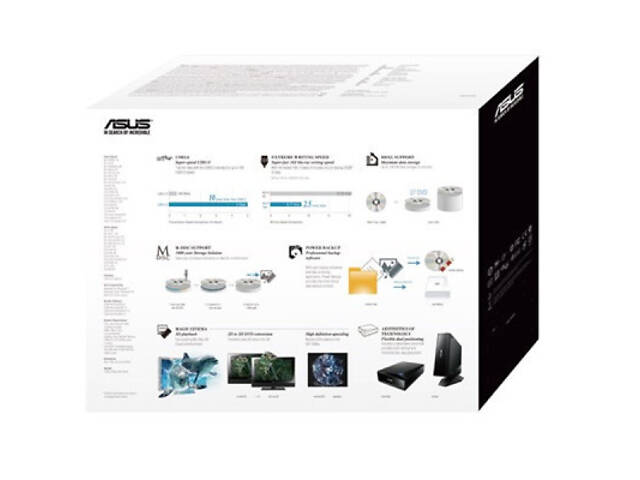 Оптичний привід Blu-Ray ASUS BW-16D1H-U PRO/BLK/G/AS (90DD01L0-M69000) - Фото 3