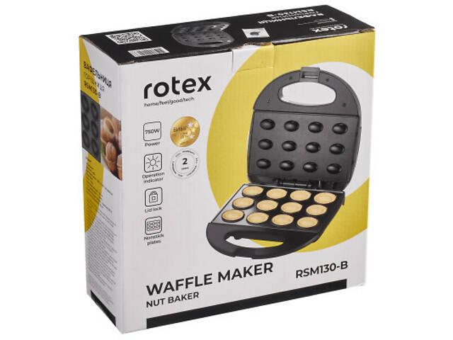 Вафельниця Rotex RSM130-B - Фото 5